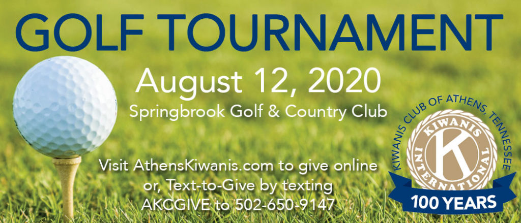 Golf Tournament – Kiwanis Club of Athens, TN